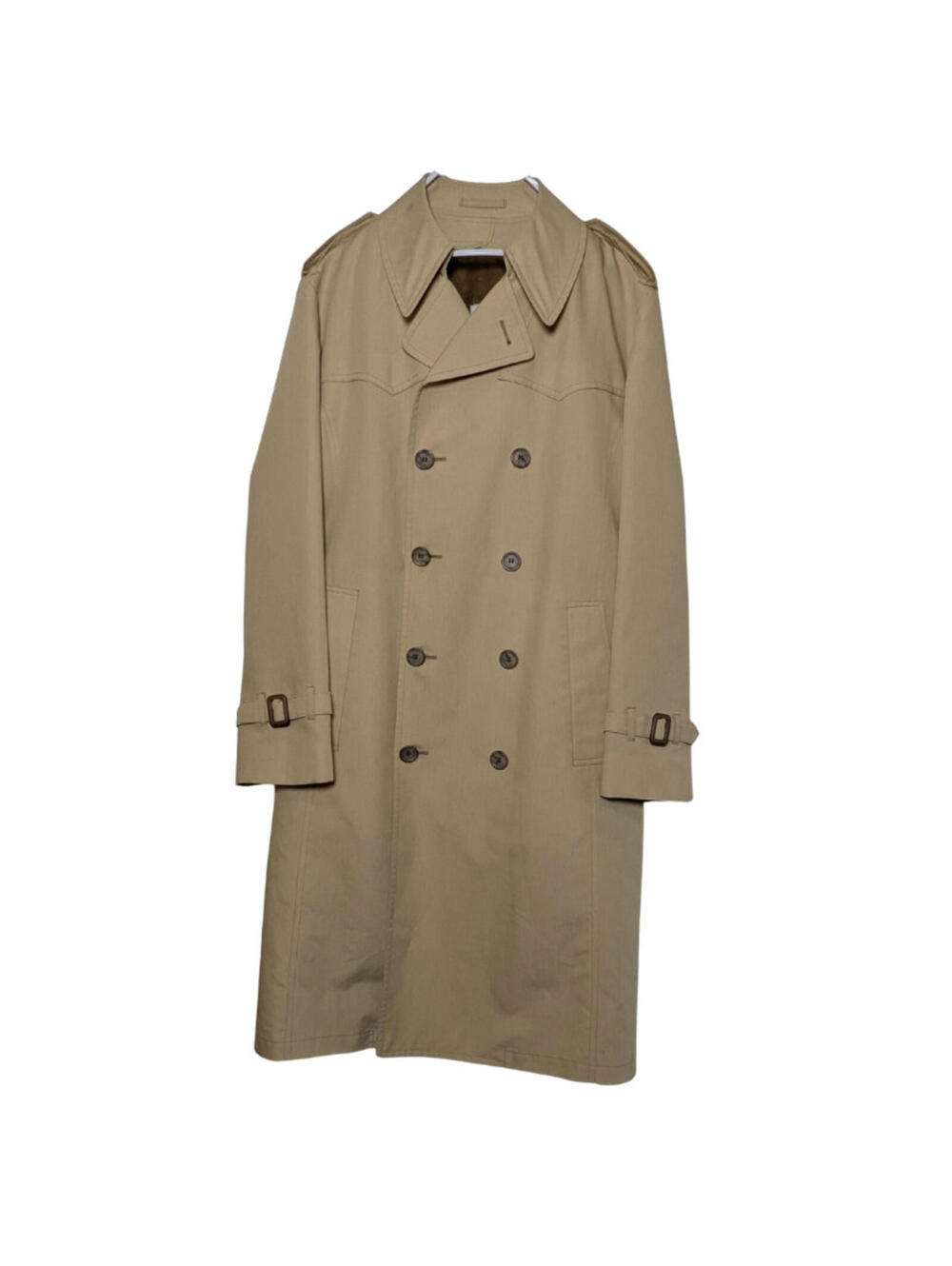 London Fog Men’s Maincoats Purcell Trench Coat, Beige, 40R, Vintage, Baltimore